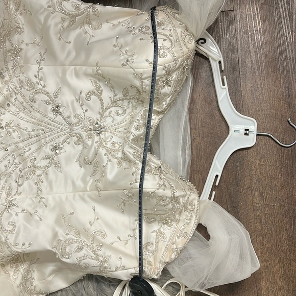 Princess Wedding Dress with Corset backing - Picture 13 of 17
